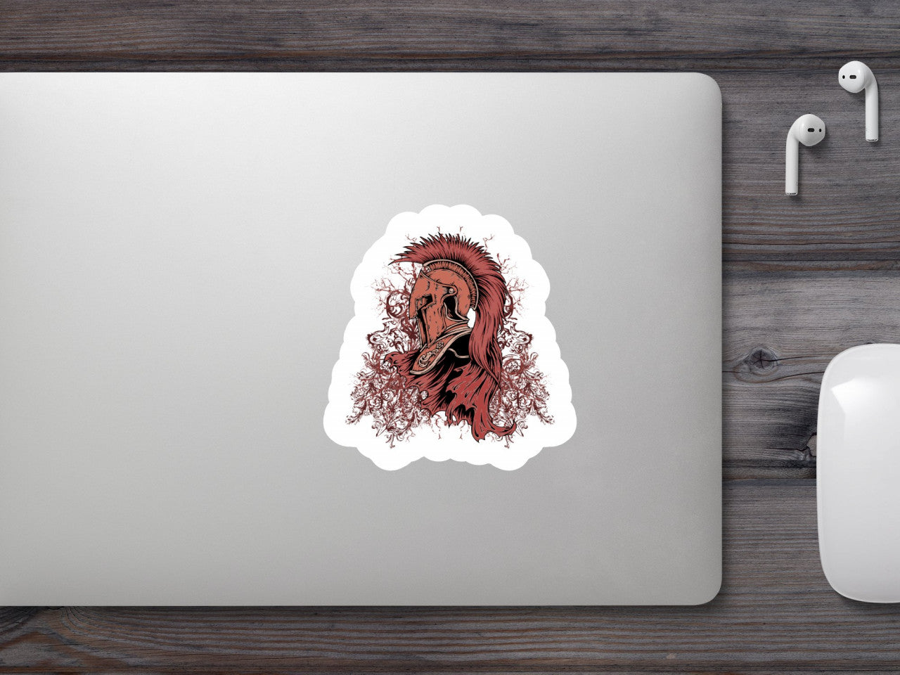 Set 5 bucati, Sticker decorativ, Spartan Roman, Rezistent la apa, NO8437, 6 cm, Multicolor