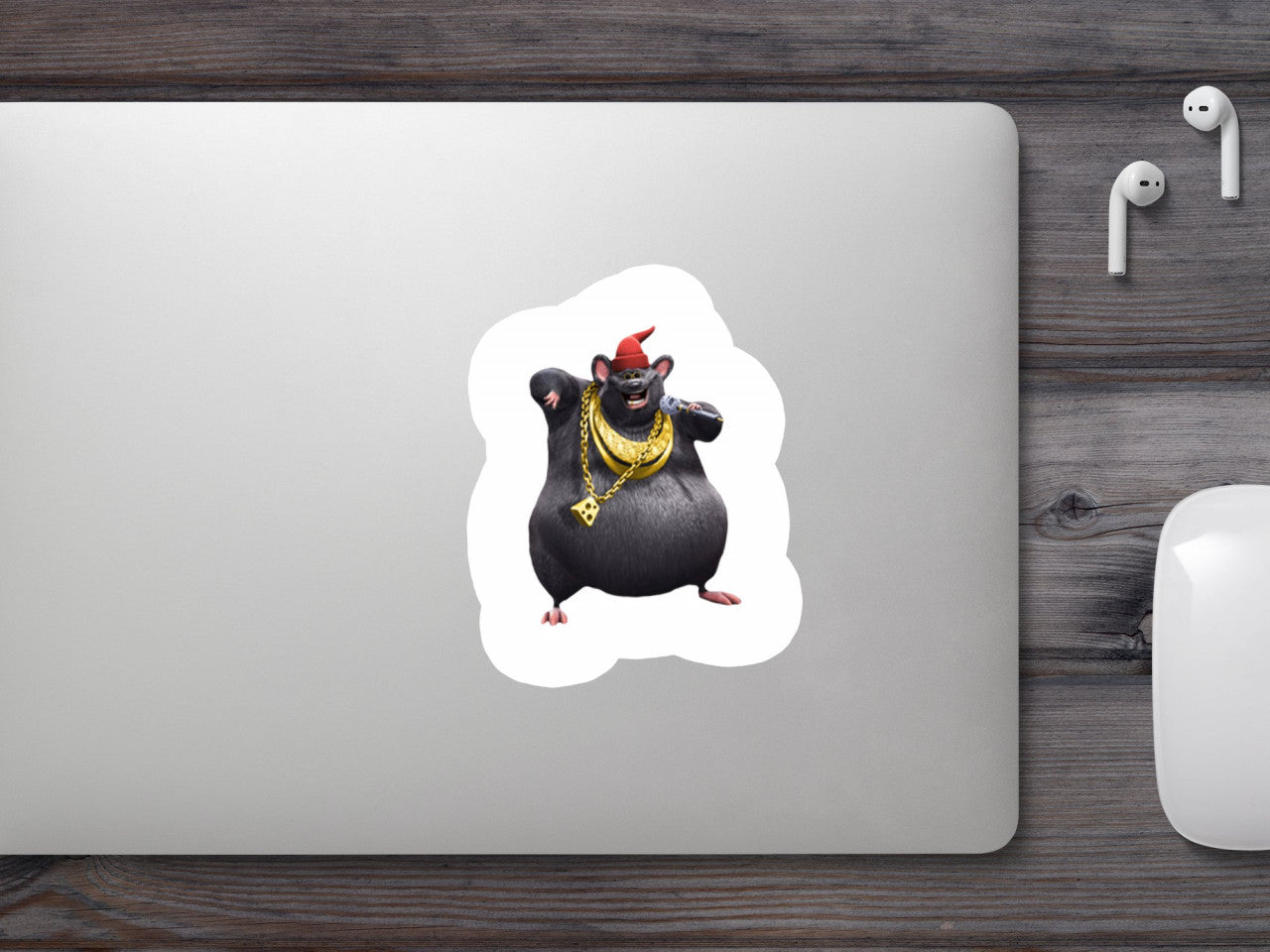 Set 5 bucati, Sticker decorativ, Stream Lil Cringus music, Rezistent la apa, NO8268, 6 cm, Multicolor