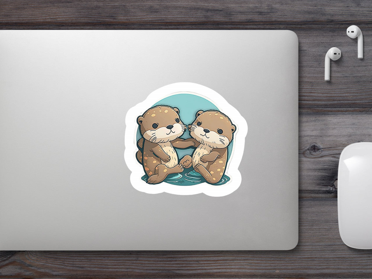 Set 5 bucati, Sticker decorativ, Vidre in apa, Rezistent la apa, NO9646, 6 cm, Multicolor