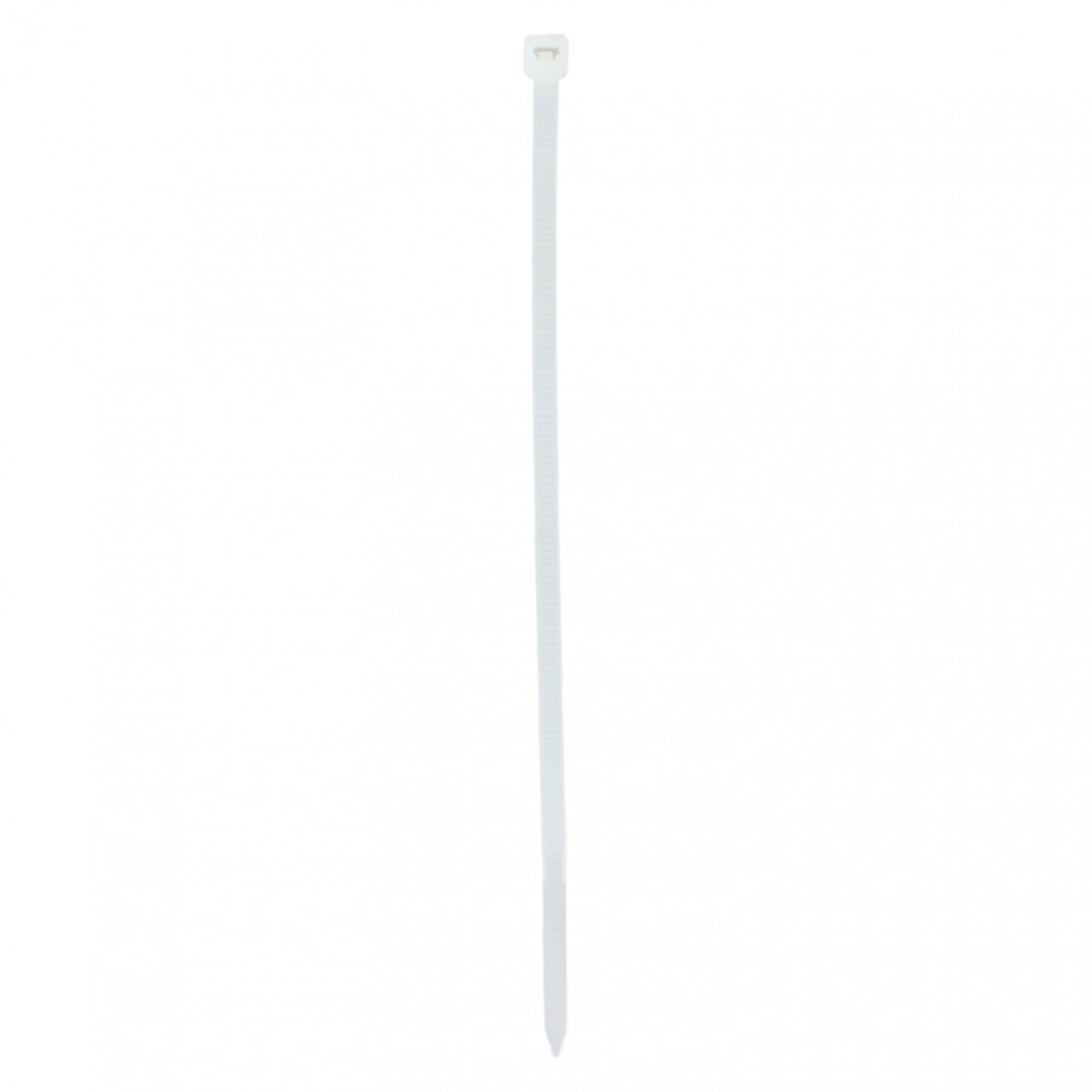 Set 50 buc, Soricei / Coliere de Plastic, Bossram, 4 mm x 150 mm, Alb