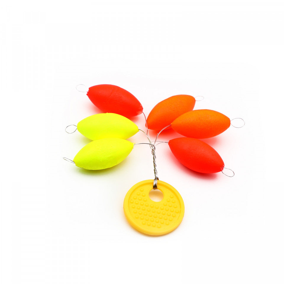 Set 6 opritori pescuit, Multicolor