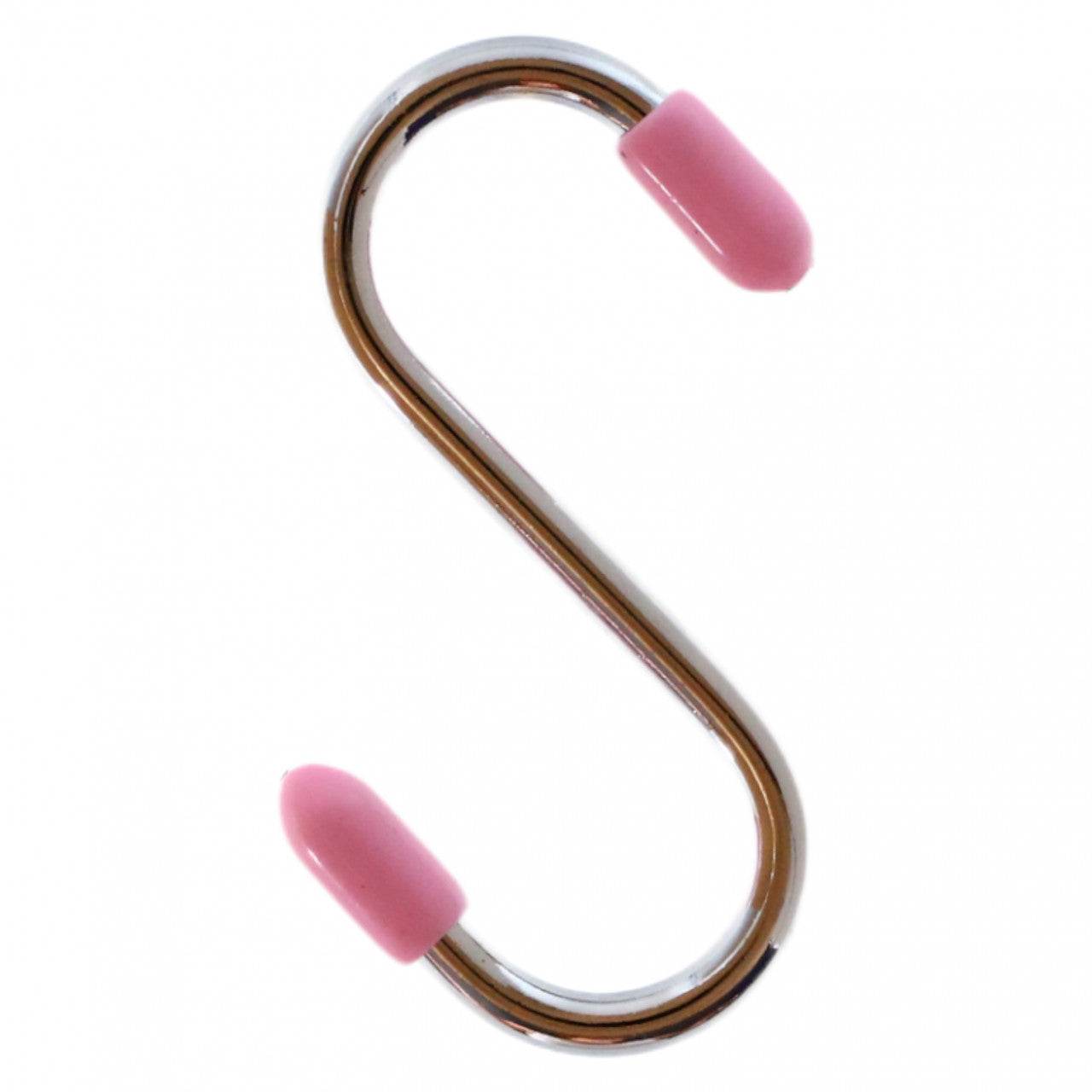 Set 7 bucati, Carlige / Agatatori multifunctionale, forma S, NO0693, 2.3 x 4.5 cm, Argintiu