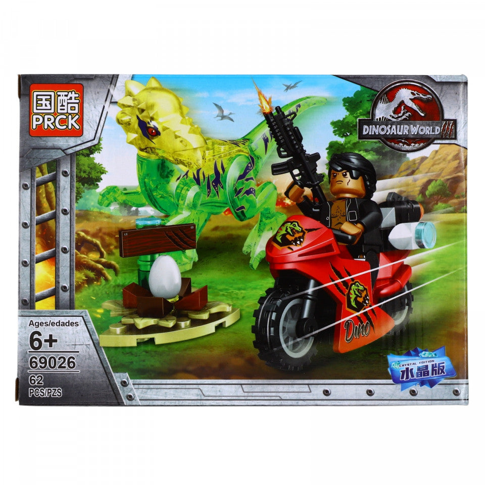 Set de constructie, Capturarea dinozaurului Stygimoloch, 62 piese