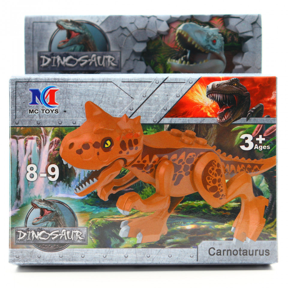 Set de constructie dinozauri, Carnotaurus