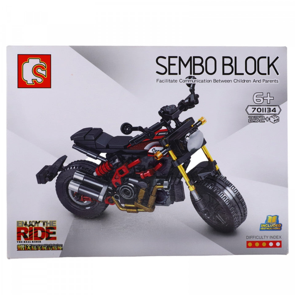 Set de constructie, Indian FTR 1200, NO701134, 232 piese, Multicolor