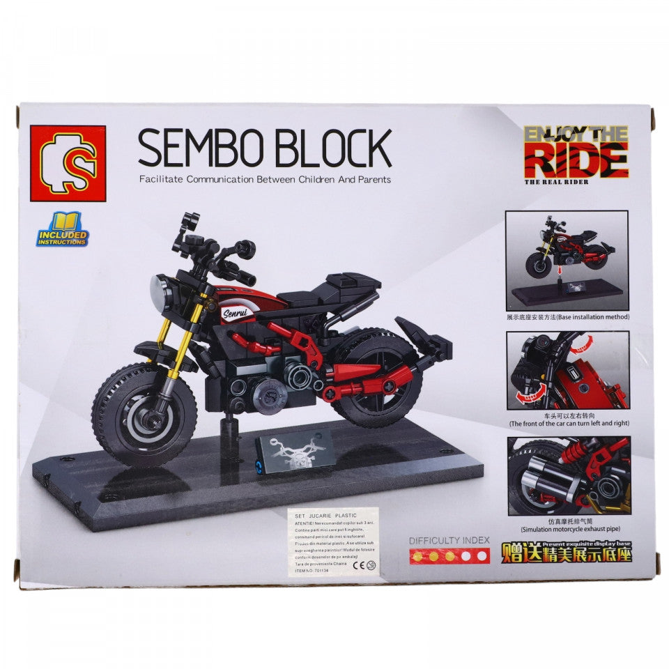 Set de constructie, Indian FTR 1200, NO701134, 232 piese, Multicolor