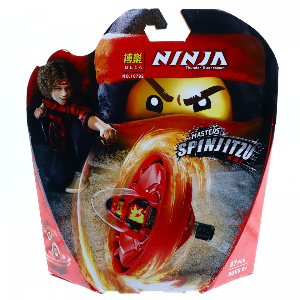 Set de constructie, Titirez Ninja, The Orbit Master, 65 piese