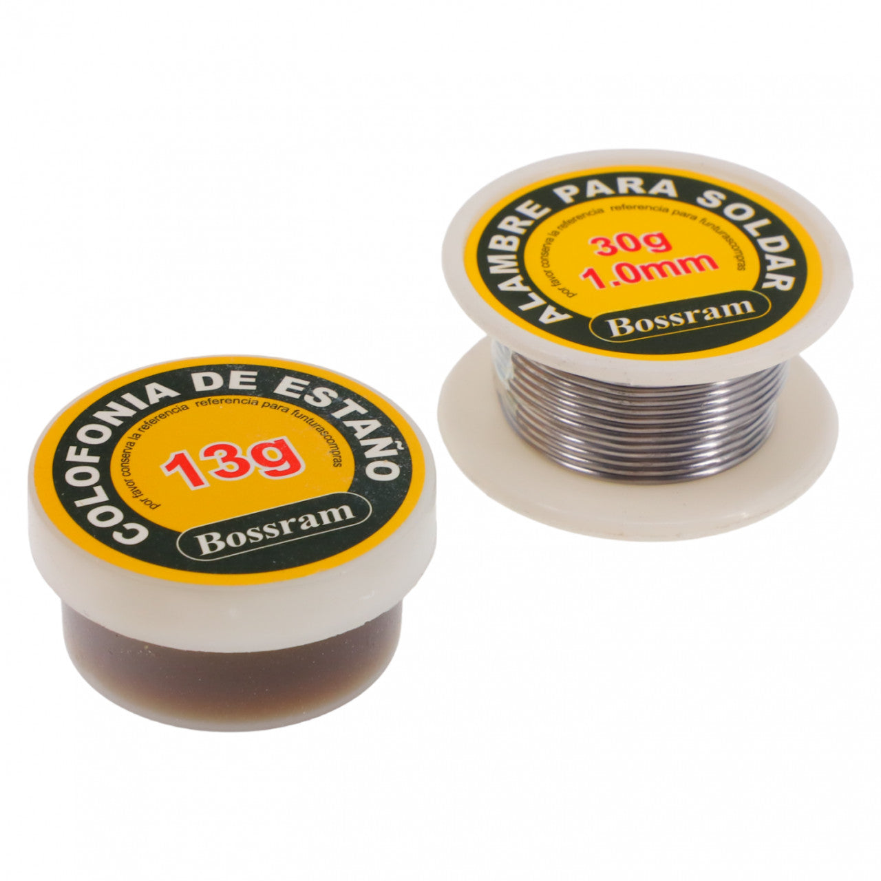 Set Fludor de lipit cu pasta, NO197, 30 g - 1.0 mm, 13 g