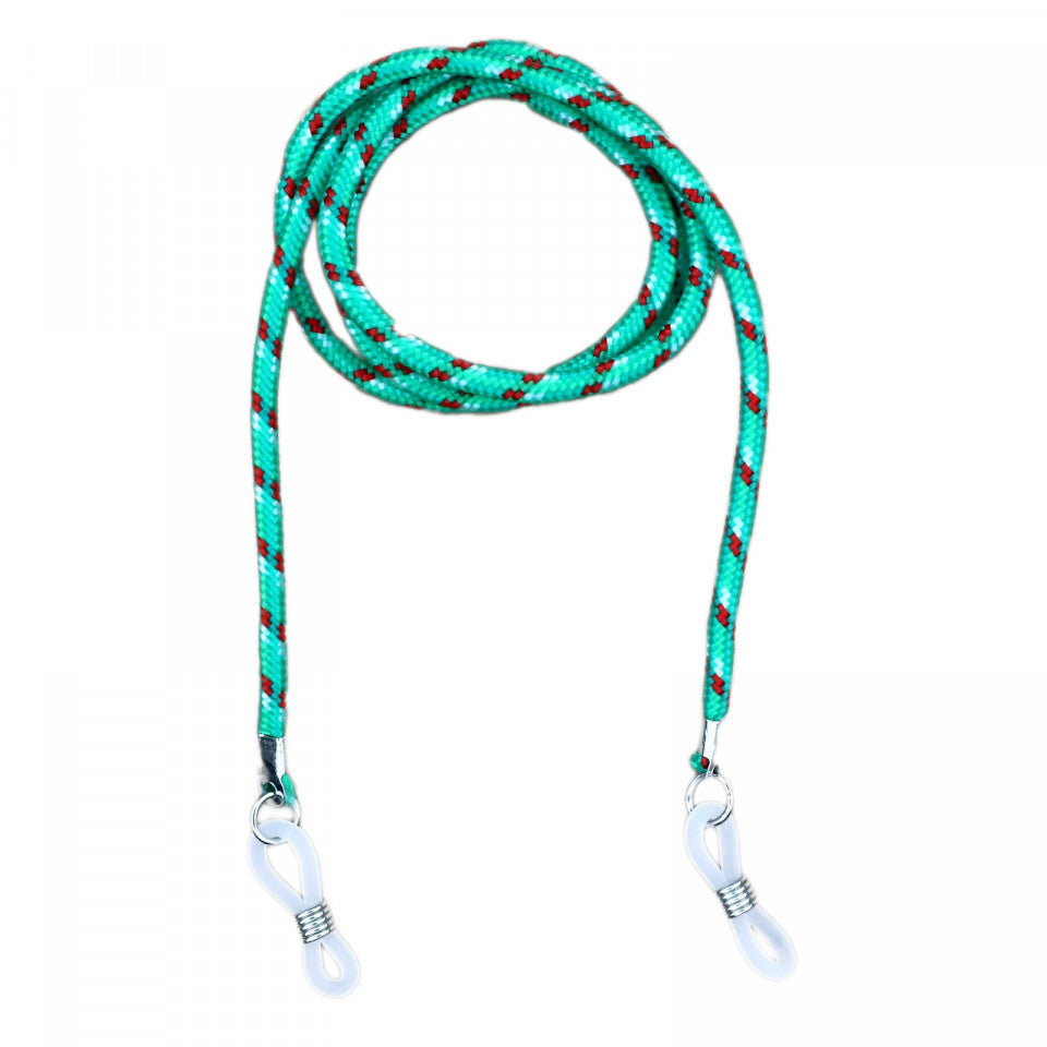 Snur textil pentru ochelari, NO902, 62 cm, Verde