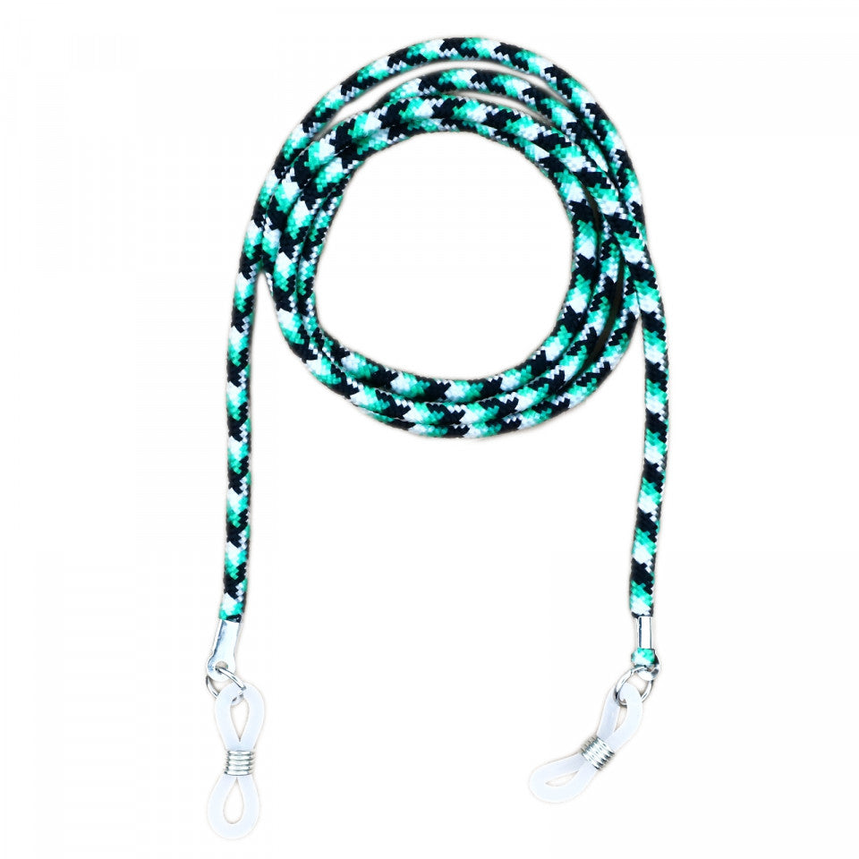 Snur textil pentru ochelari, NO906, 62 cm, Verde