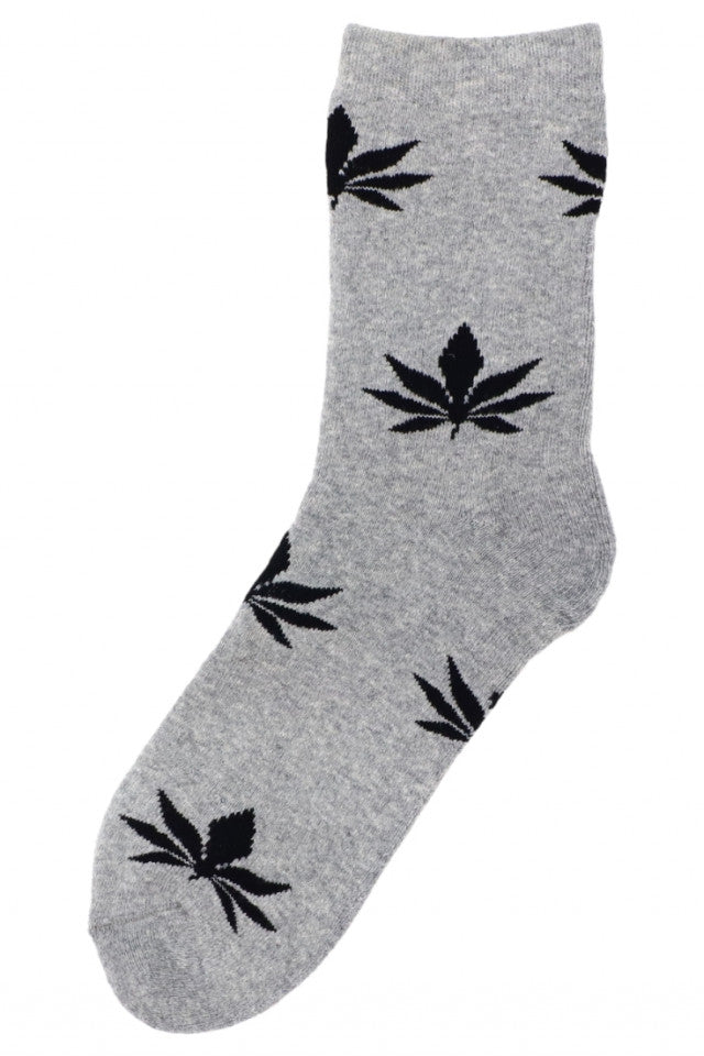 Sosete dama, 95% bumbac, Canabis, NO5446, 36-41, Gri