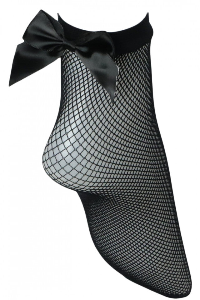Sosete dama, tip plasa, Fishnet, Funda, NO2005, marime universala, Negru