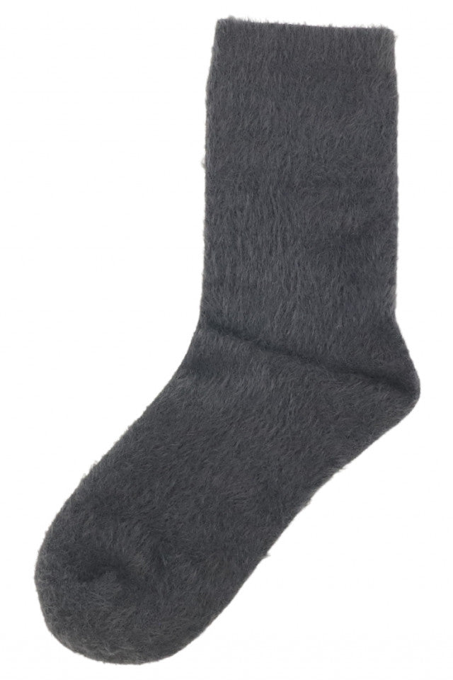 Sosete lungi dama, 80% Lana Nurca, NO2129, 35-38, Gri