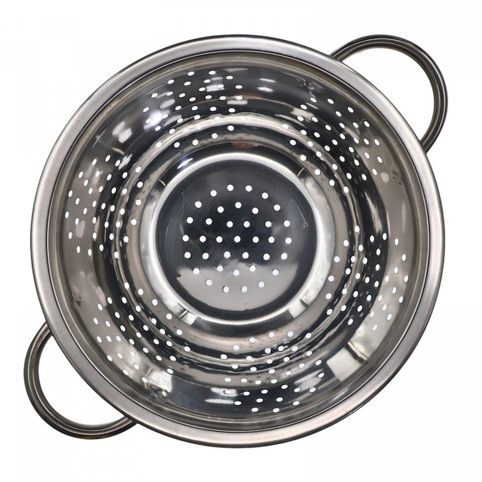 Strecuratoare din inox, cu manere, 21.5 x 9 cm, Inox