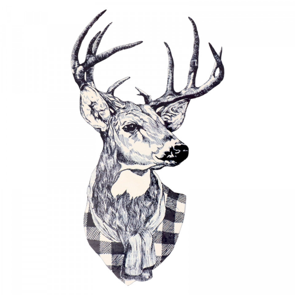 Tatuaj temporar, Cerb, KR190, 9.5 x 16.5 cm, Negru