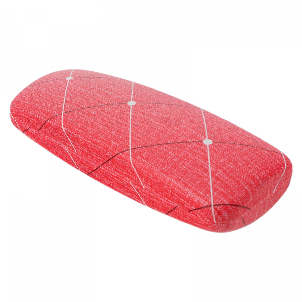 Toc / Etui ochelari, NO99823, 3.5 x 6.3 x 16 cm, Rosu