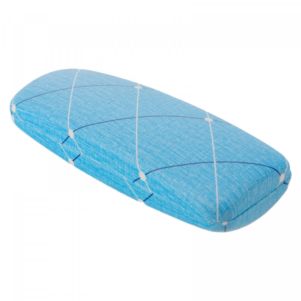 Toc / Etui ochelari, NO99825, 3.5 x 6.3 x 16 cm, Bleu