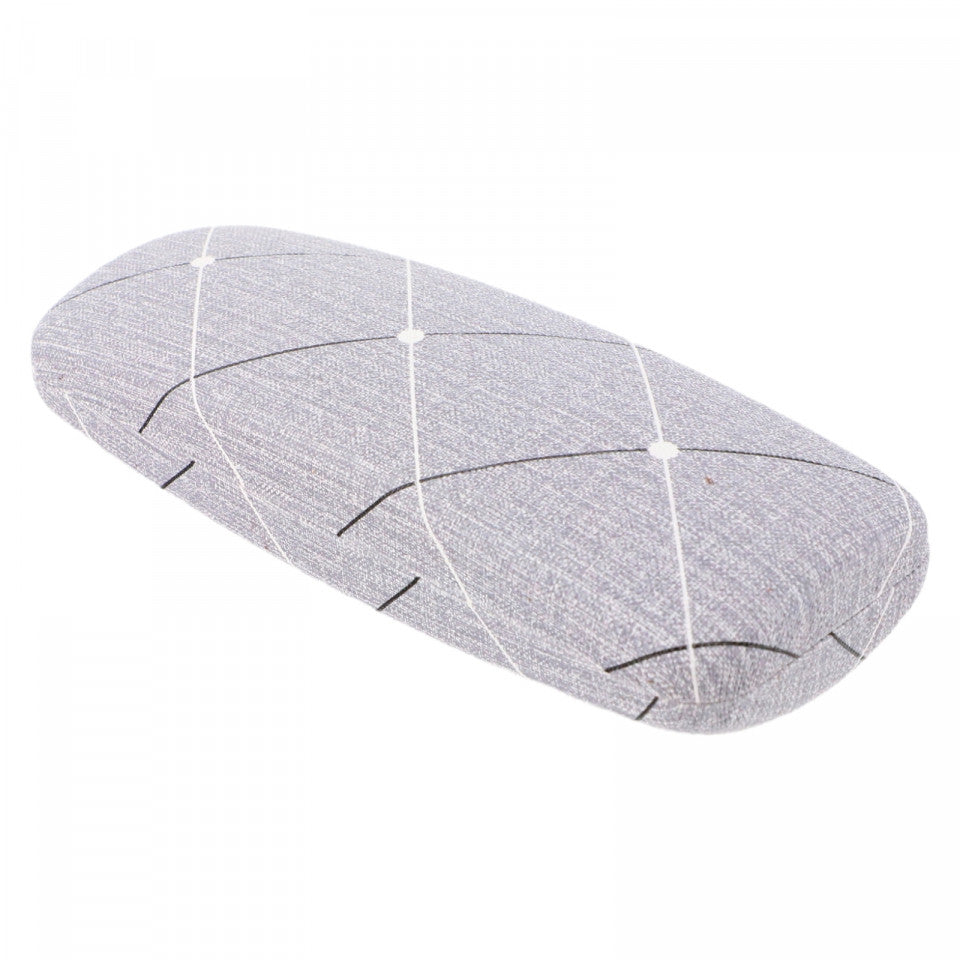 Toc / Etui ochelari, NO99826, 3.5 x 6.3 x 16 cm, Gri