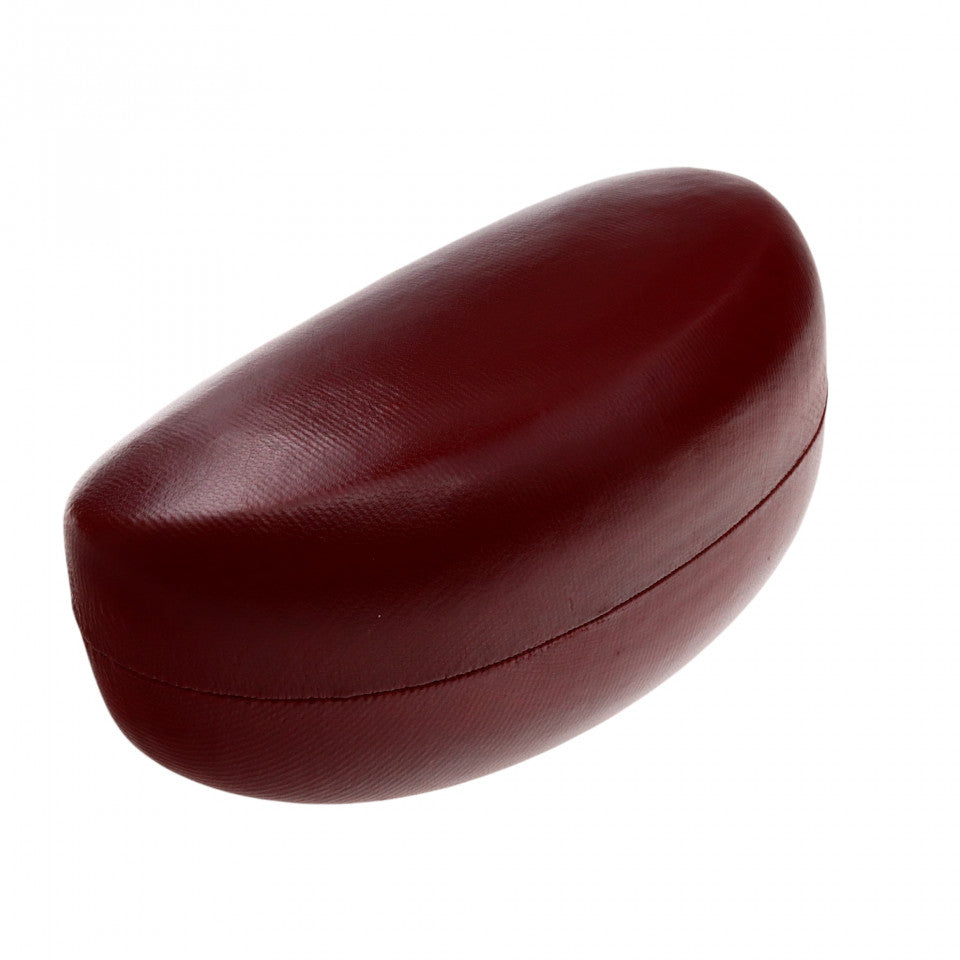 Toc / Etui pentru ochelari de soare, NO5854, 15.2 x 6.5 x 6.3 cm, Rosu inchis