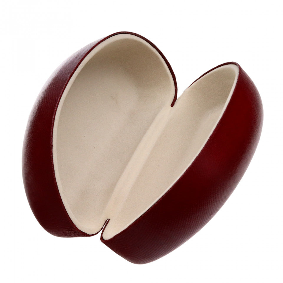 Toc / Etui pentru ochelari de soare, NO5854, 15.2 x 6.5 x 6.3 cm, Rosu inchis