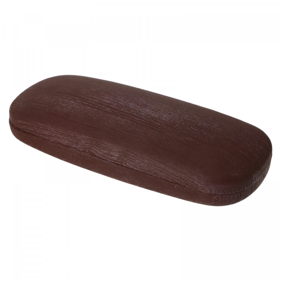 Toc / Etui pentru ochelari, NO44999, 16 x 6 cm, Maro inchis