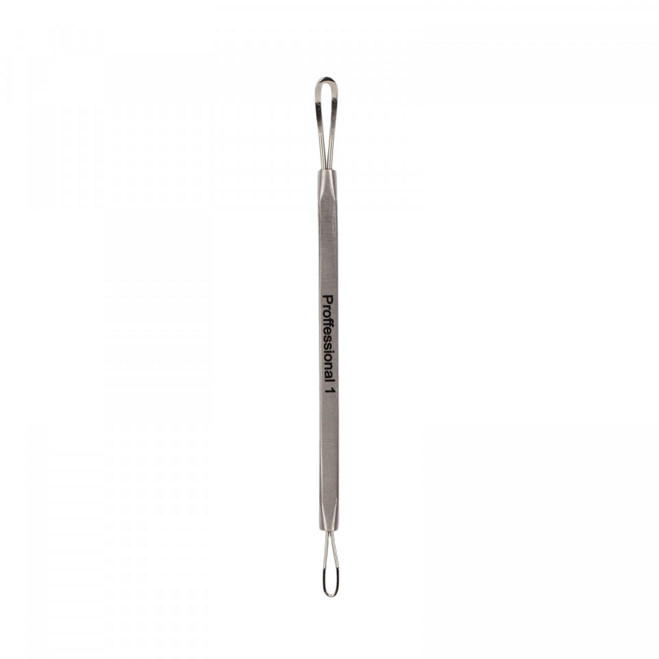 Ustensila profesionala pentru scos punctele negre si cosurile, Inox, NO69470, 11 cm