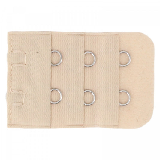 Accesoriu pentru sutien, 2 randuri, prelungire, tip mos cu baba, Bej