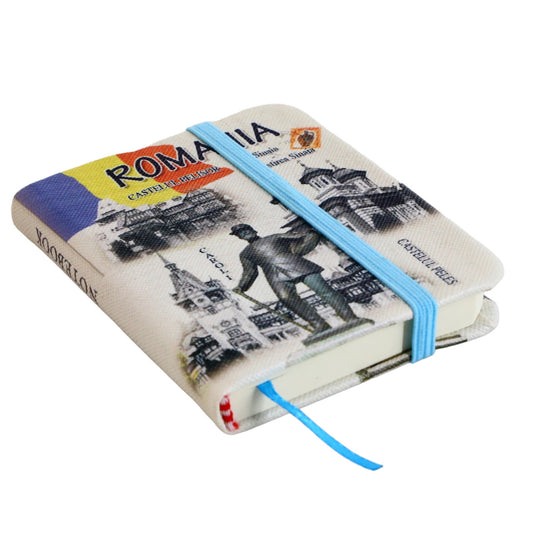 Agenda Romania, Castelul Peles, Carol Intai, 10 x 8 cm, Multicolor