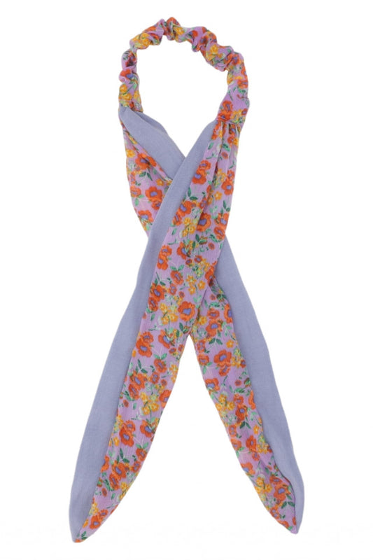 Bentita pentru par, imprimeu floral, NO6098, Multicolor