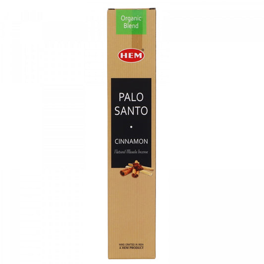 Betisoare parfumate, Premium, lemn Palo Santo si scortisoara, amestec organic, creeaz������ o atmosfer������ de energie pozitiv������ in jurul tau , 15 g