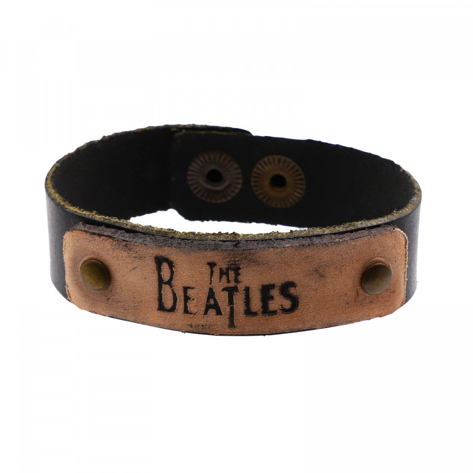 Bratara din piele, The Beatles, 20 x 1,7 cm