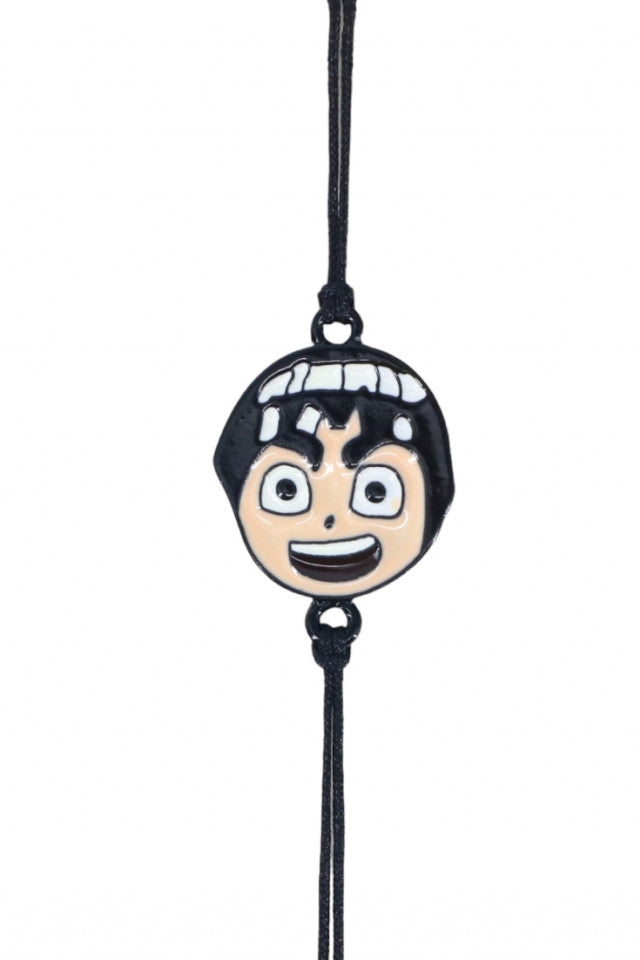 Bratara snur, Naruto Rock Lee, NO956, Dimensiune reglabila, Multicolor