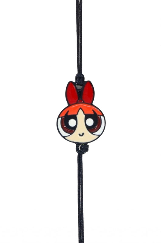 Bratara snur, The Powerpuff Girls, NO968, Dimensiune reglabila, Multicolor