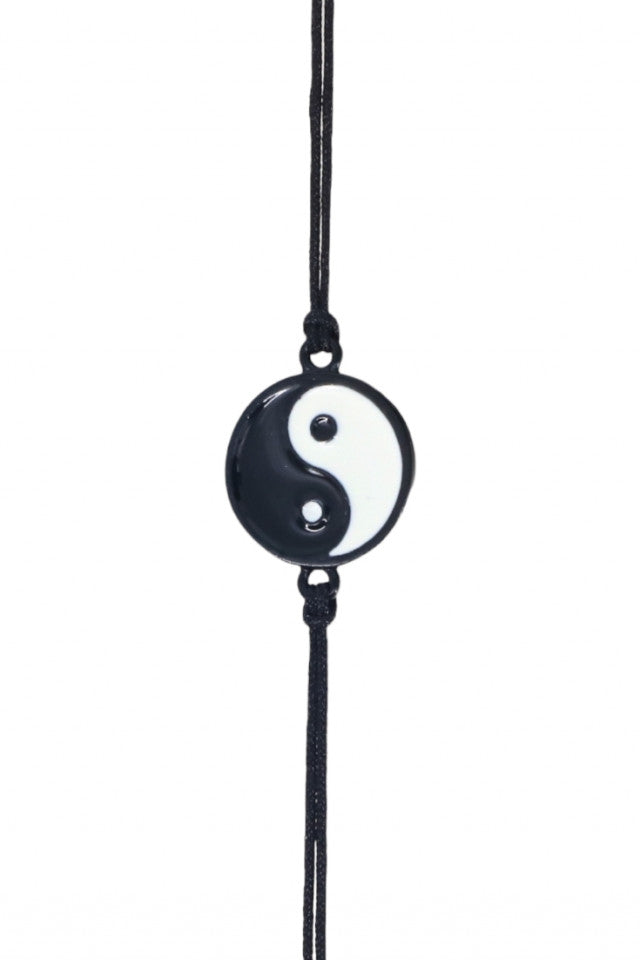 Bratara snur, Yin si Yang, NO984, Dimensiune reglabila, Multicolor