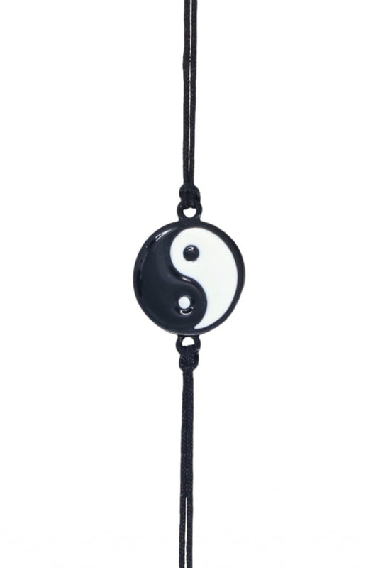 Bratara snur, Yin si Yang, NO984, Dimensiune reglabila, Multicolor