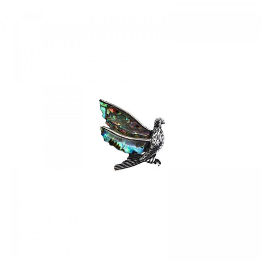 Brosa pandantiv dama, Dumbraveanca, 5 x 4 cm, Multicolor