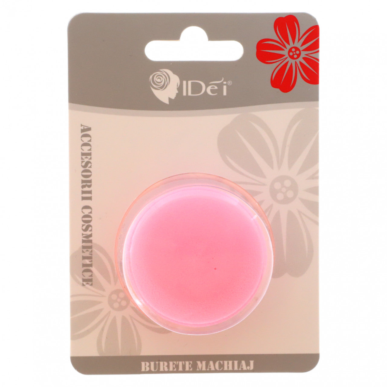 Burete machiaj, make-up, NO3801, 5 cm, Roz