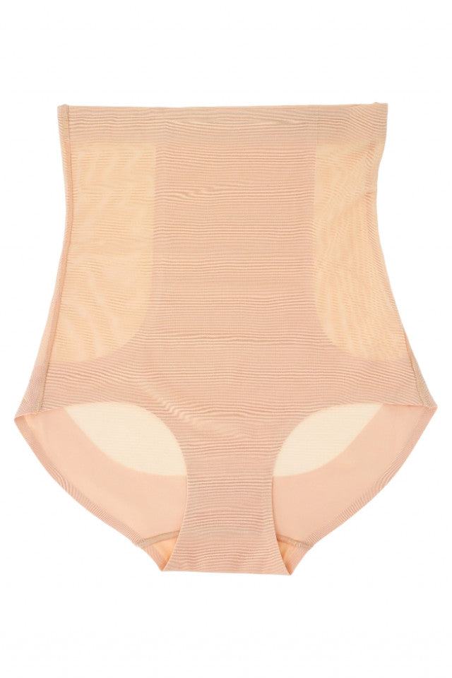 Burtiera modelatoare cu chilot, invizibila, banda silicon, NO19557, 4XL, Bej