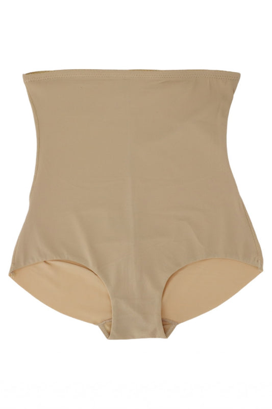 Burtiera modelatoare cu chilot, invizibila, banda silicon, NO8145, XL-2XL, Bej