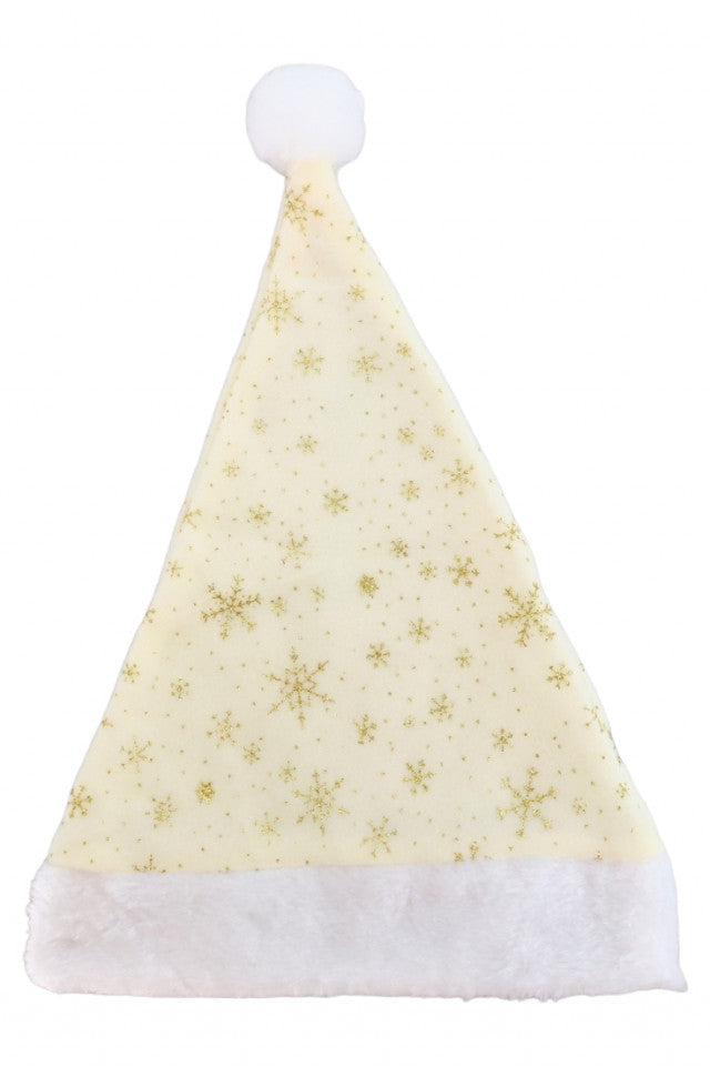Caciula pufoasa adulti pentru Craciun, NO7678, 30 x 40 cm, Multicolor