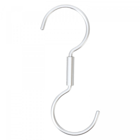 Carlig dublu, 5 kg, Metal, 14 cm, Gri