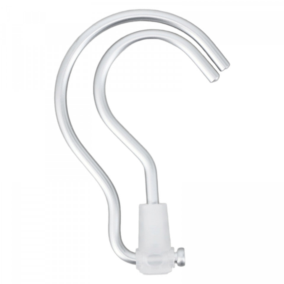 Carlig dublu, pliabil, 5 kg, Metal, 12.5 cm, Gri