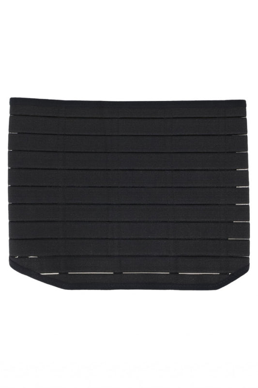 Centura pentru suport lombar, diametru 86 x 23 cm, Negru