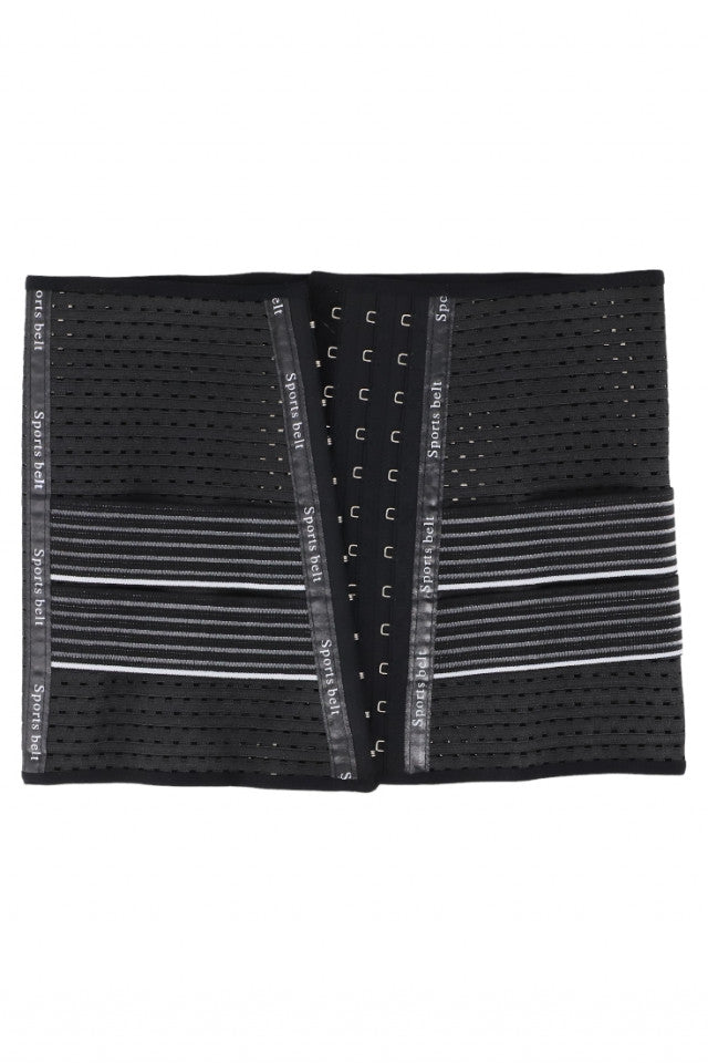 Centura pentru suport lombar, NO3135, 80 x 25 cm, 3XL, Negru
