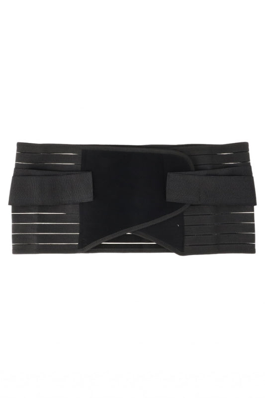 Centura pentru suport lombar, NO4509, 133 x 23 cm, 8XL, Negru