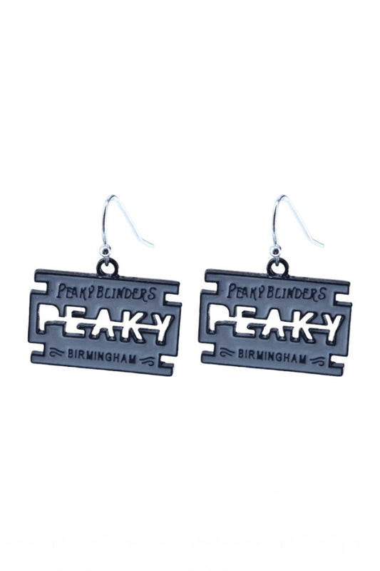 Cercei amuzanti, Peaky Blinders, NO10077, Otel inoxidabil, 2 cm, Multicolor