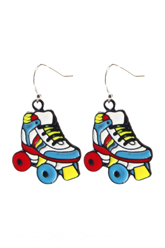 Cercei amuzanti, Role, NO10110, Otel inoxidabil, 2.4 cm, Multicolor