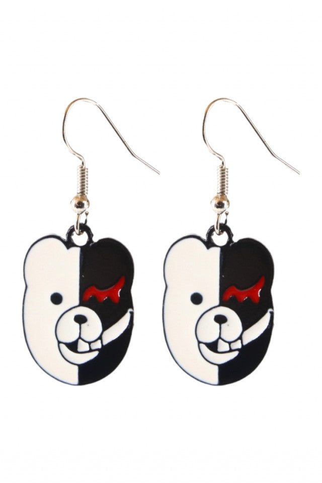 Cercei amuzanti, Ursul Fnaf, NO10005, Otel inoxidabil, 2 cm, Multicolor