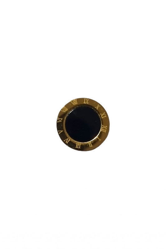 Cercei dama, Otel inoxidabil, NO1250, 1.2 cm, Auriu