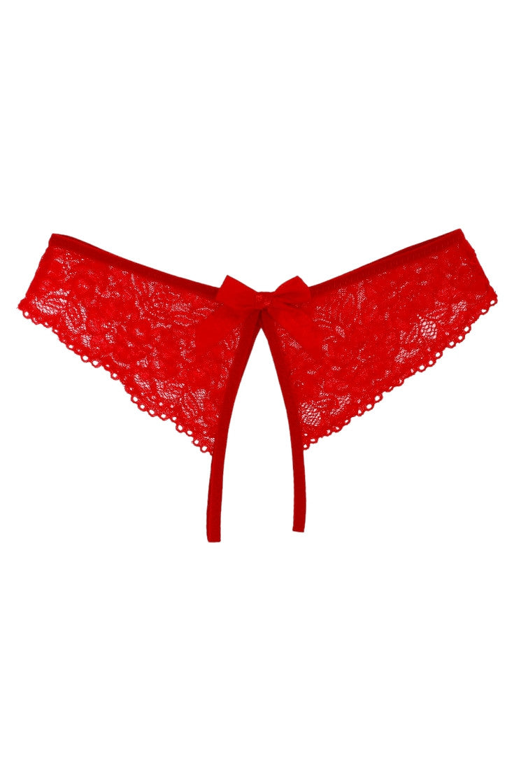 Chiloti sexy, dantela, NO555, S-M, Rosu